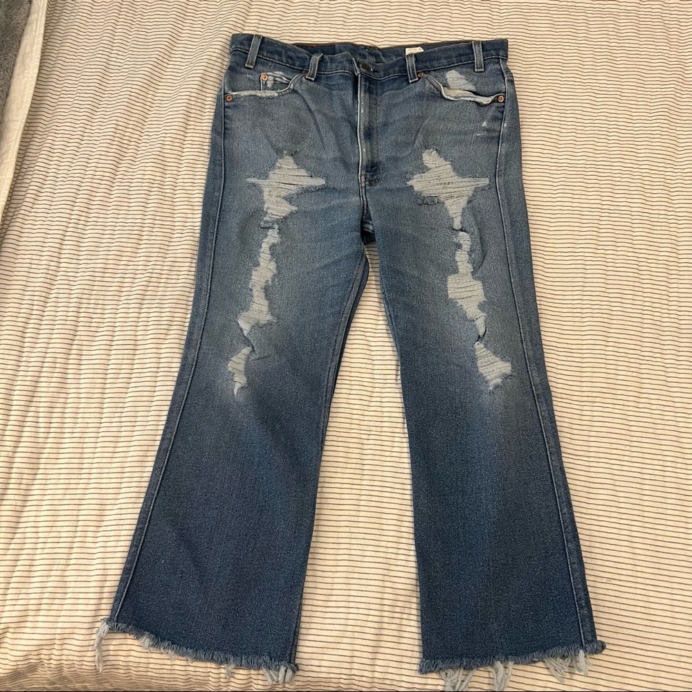 Vintage Levi’s Orange Tab High Rise Jeans Cropped 12